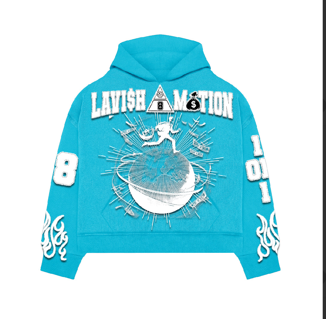 Turquoise Lavish Motion “Globe Runner” Set