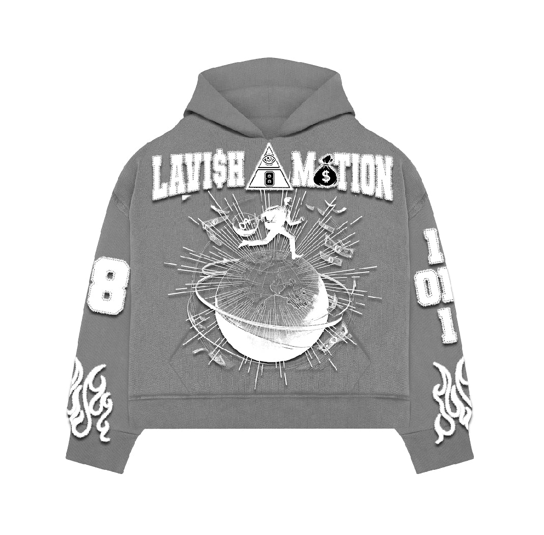 Gray Lavish Motion “Globe Runner” Set