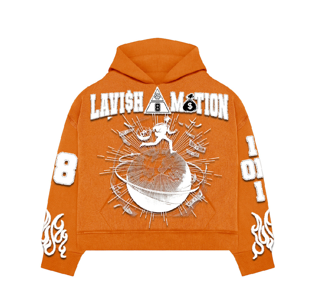 Orange Lavish Motion “Globe Runner” Set