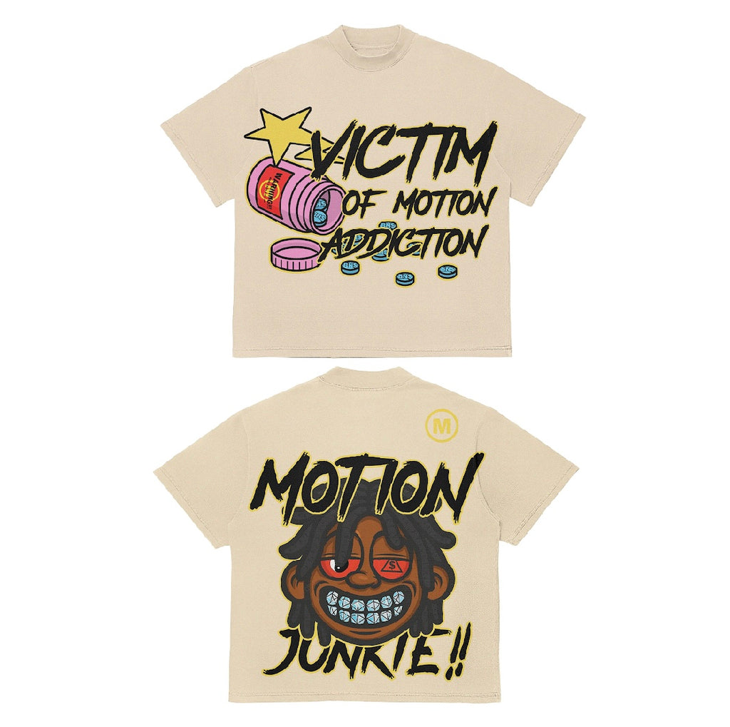Tan Lavish Motion “Motion Junkie” Shirt