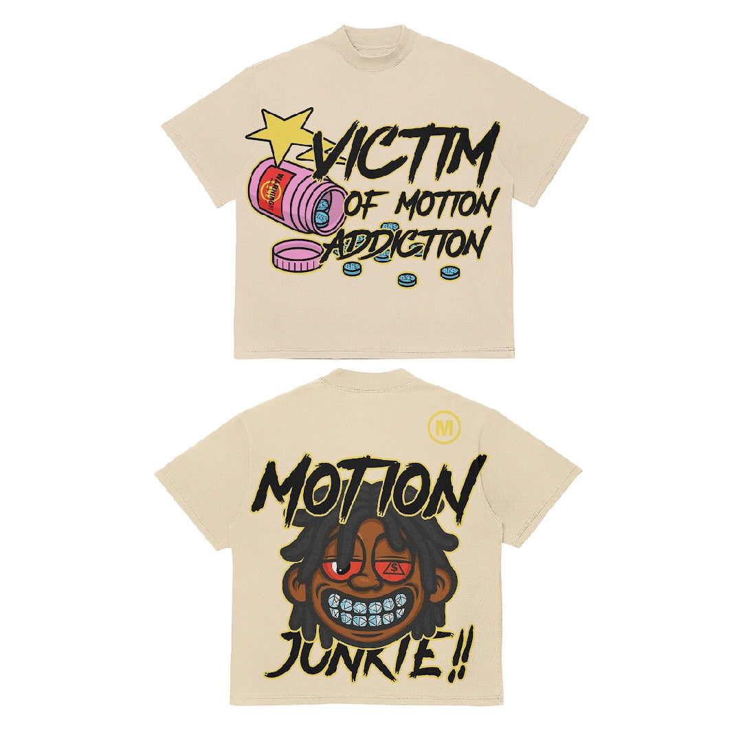 Tan Lavish Motion “Motion Junkie” Shirt