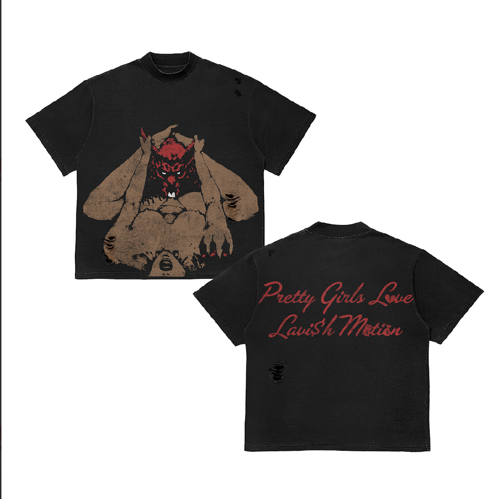 Black “Pretty Girls Love Lavish Motion” Shirt