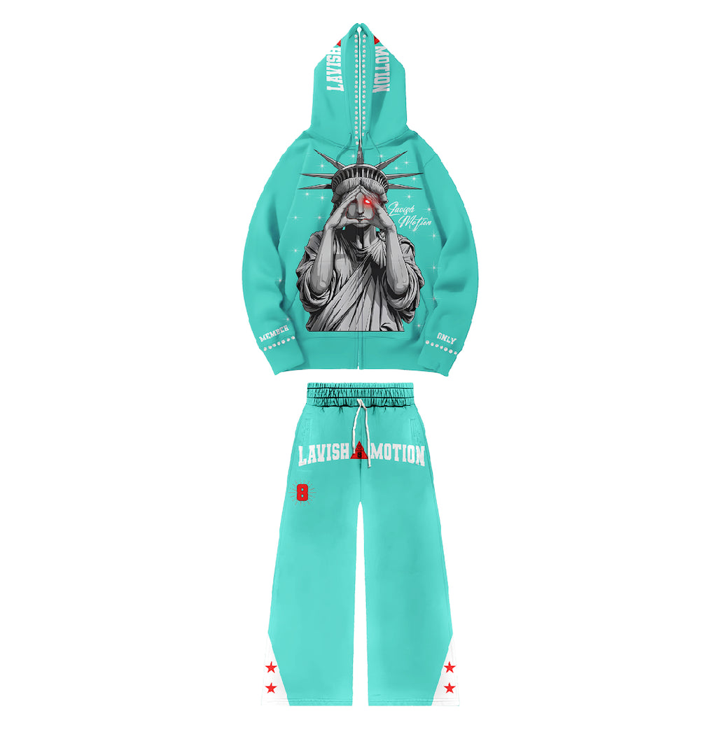 Turquoise Lavish Motion “Liberty” Set