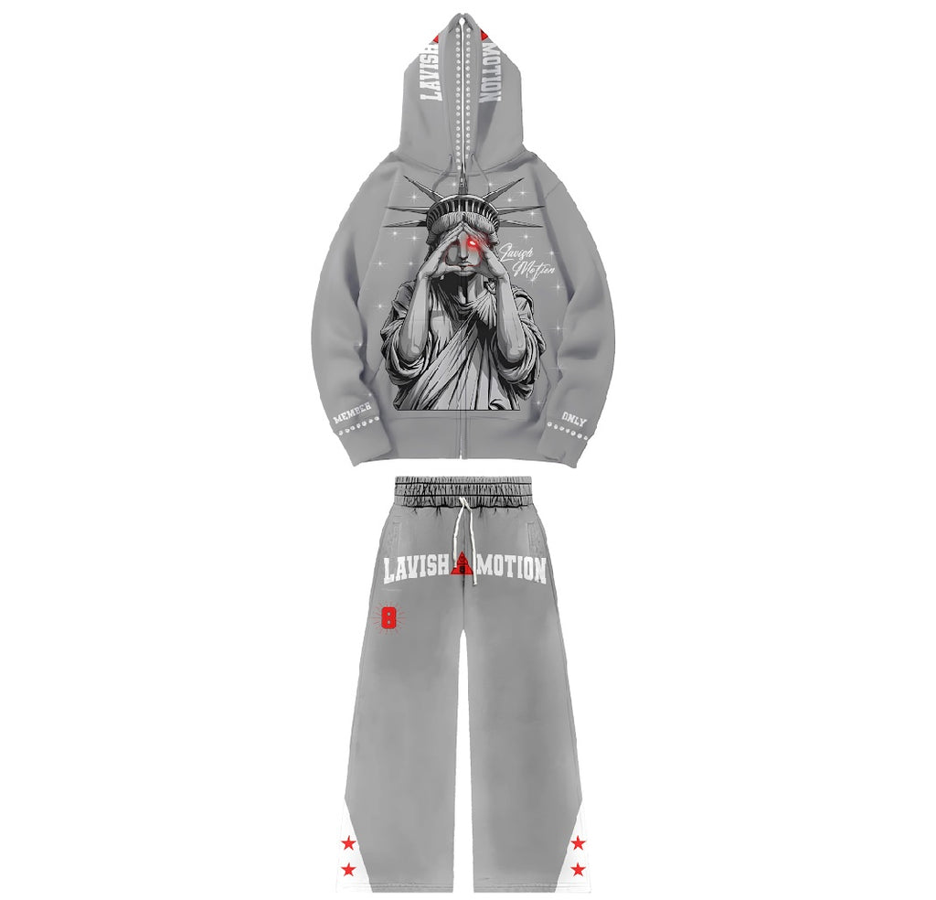 Gray Lavish Motion “Liberty” Set