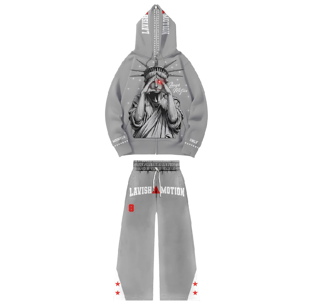 Gray Lavish Motion “Liberty” Set