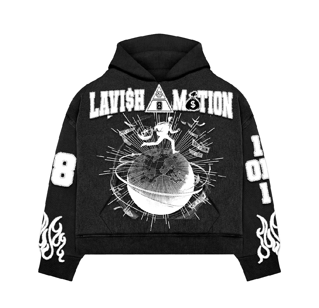 Black Lavish Motion “Globe Runner” Set