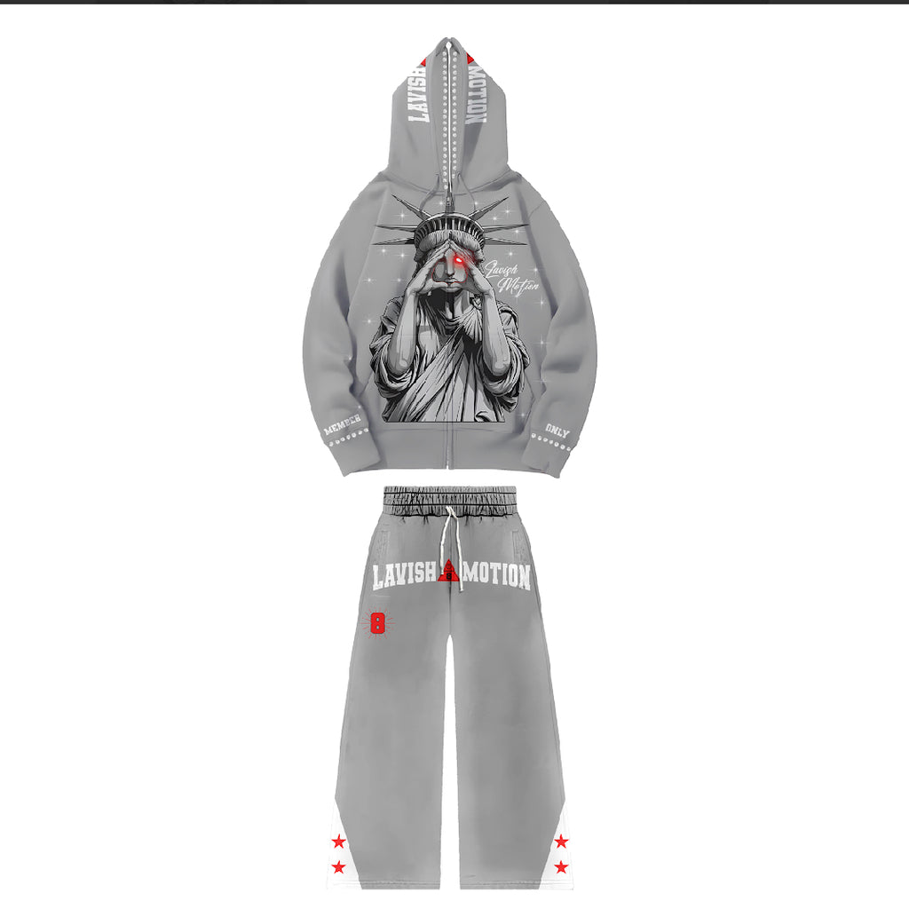 Gray Lavish Motion “Liberty” Set