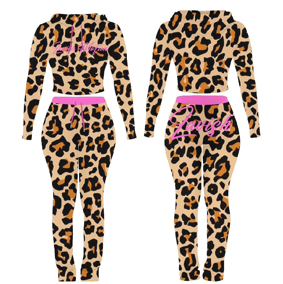 Lavish Motion “Pink Cheetah” Set